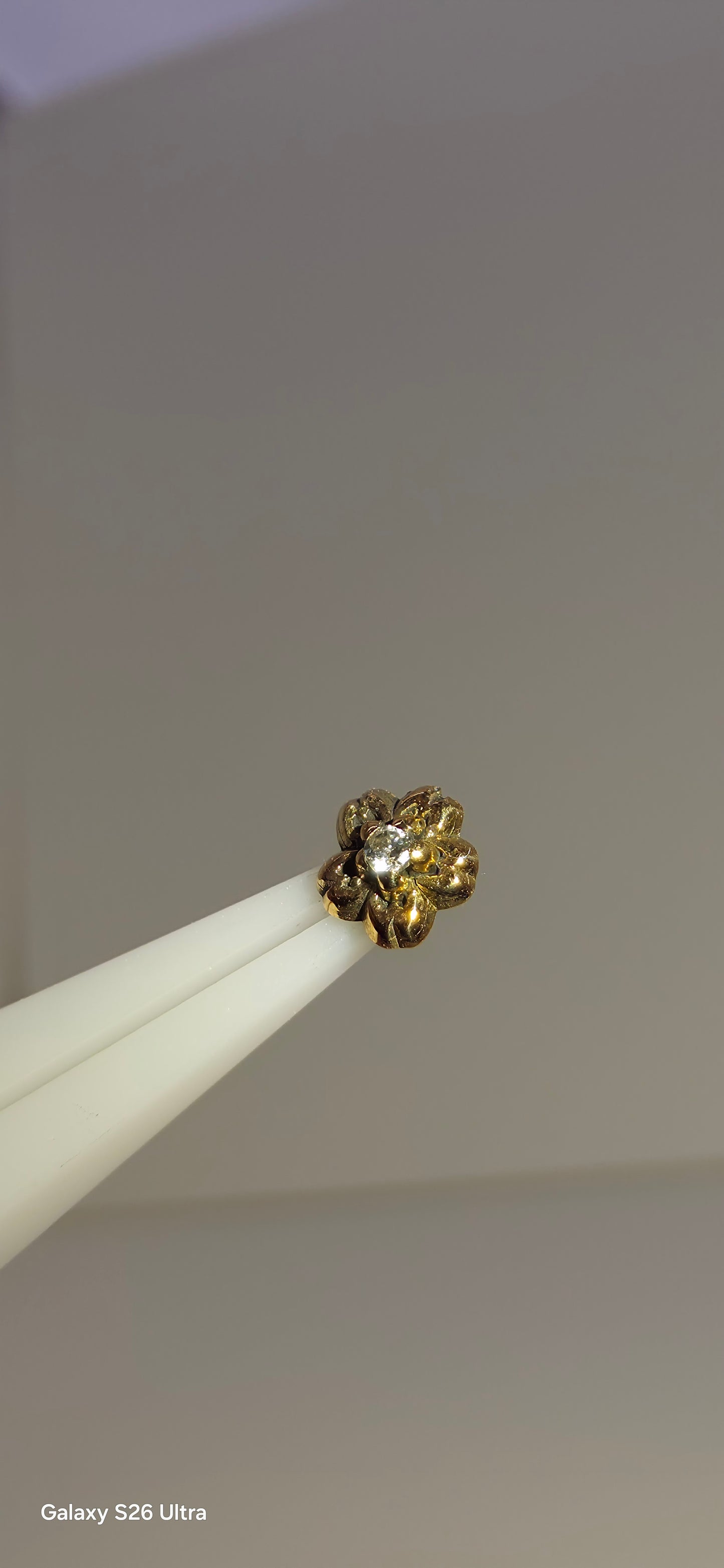 Cerezo japones 14k con cristales Swarovski