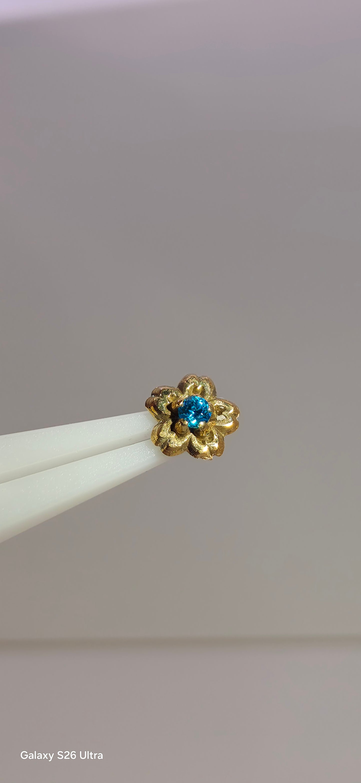 Cerezo japones 14k con cristales Swarovski