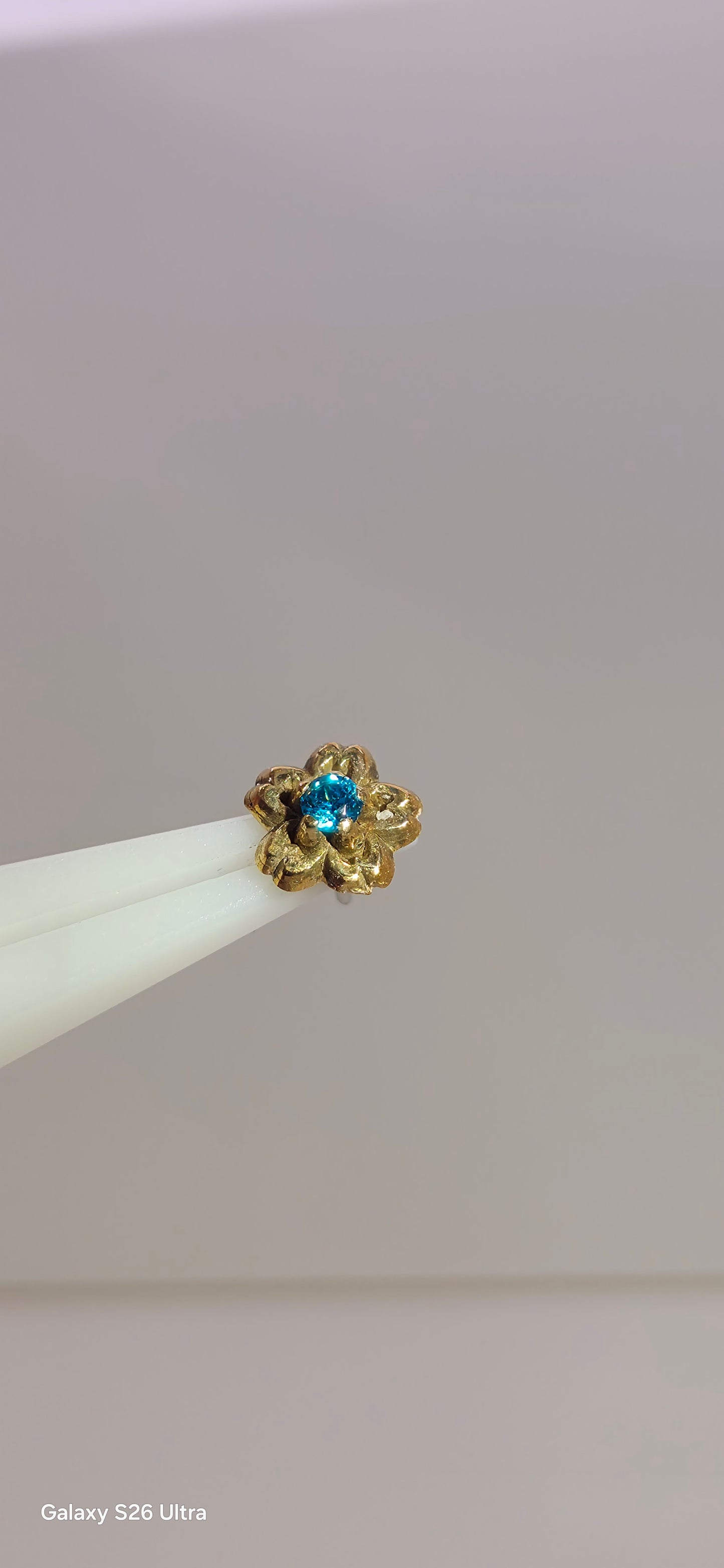 Cerezo japones 14k con cristales Swarovski