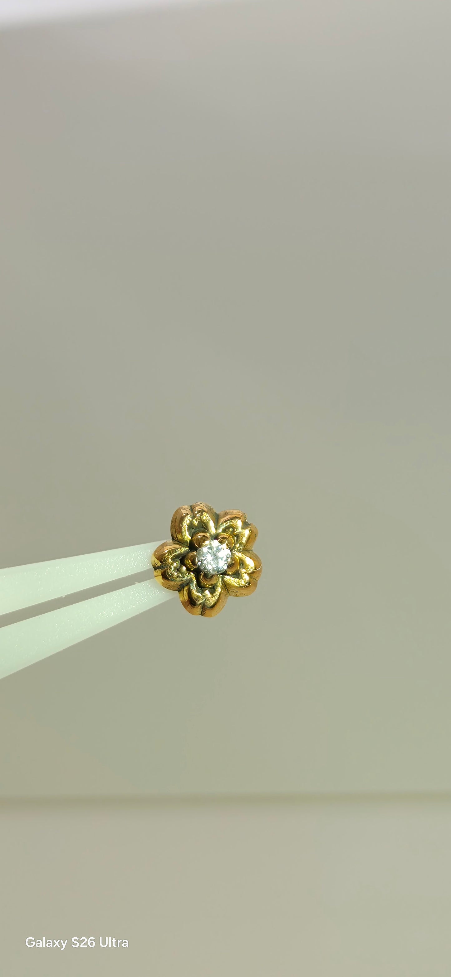 Cerezo japones 14k con cristales Swarovski