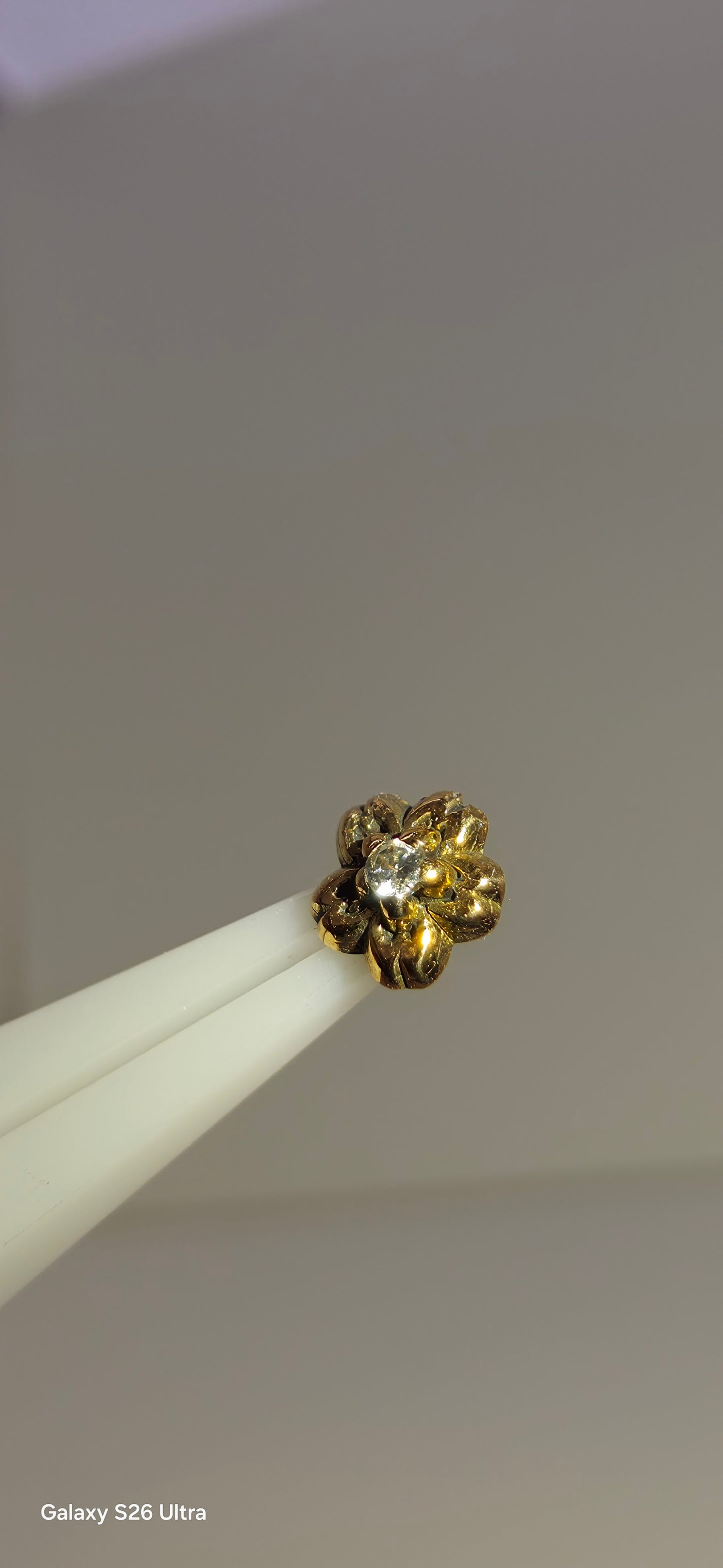 Cerezo japones 14k con cristales Swarovski