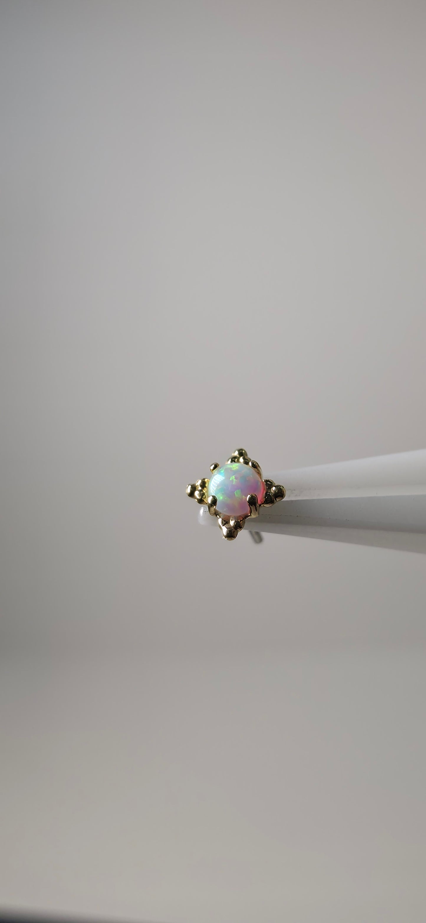 Zia cristales Swarovski en oro de 18k