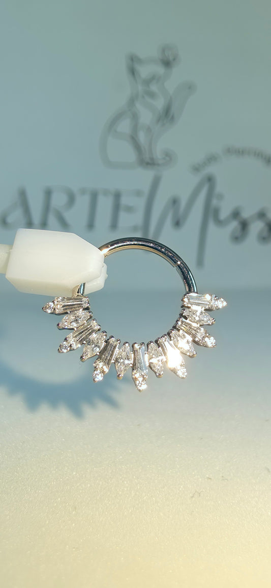 Clicker de Titanio con incrustaciones de zirconia