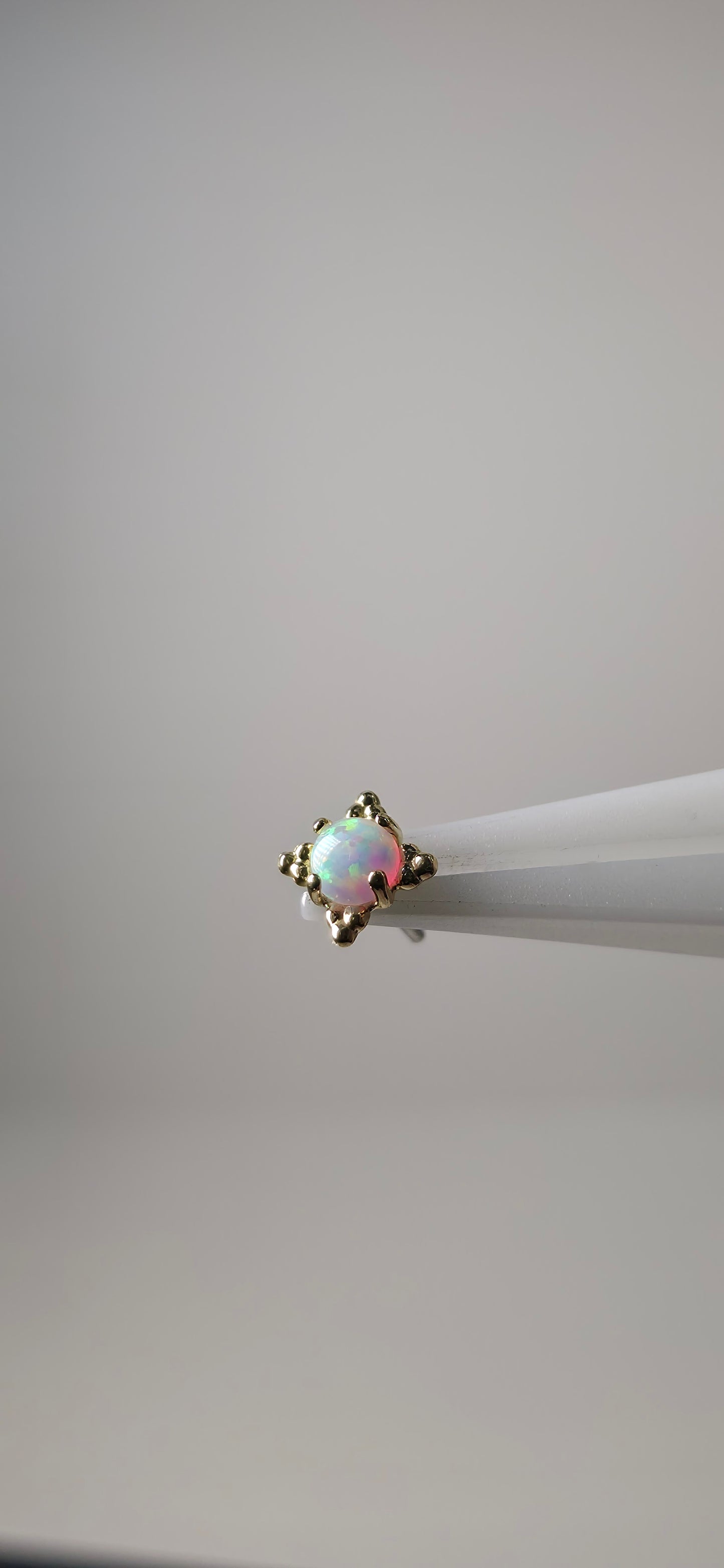 Zia cristales Swarovski en oro de 18k